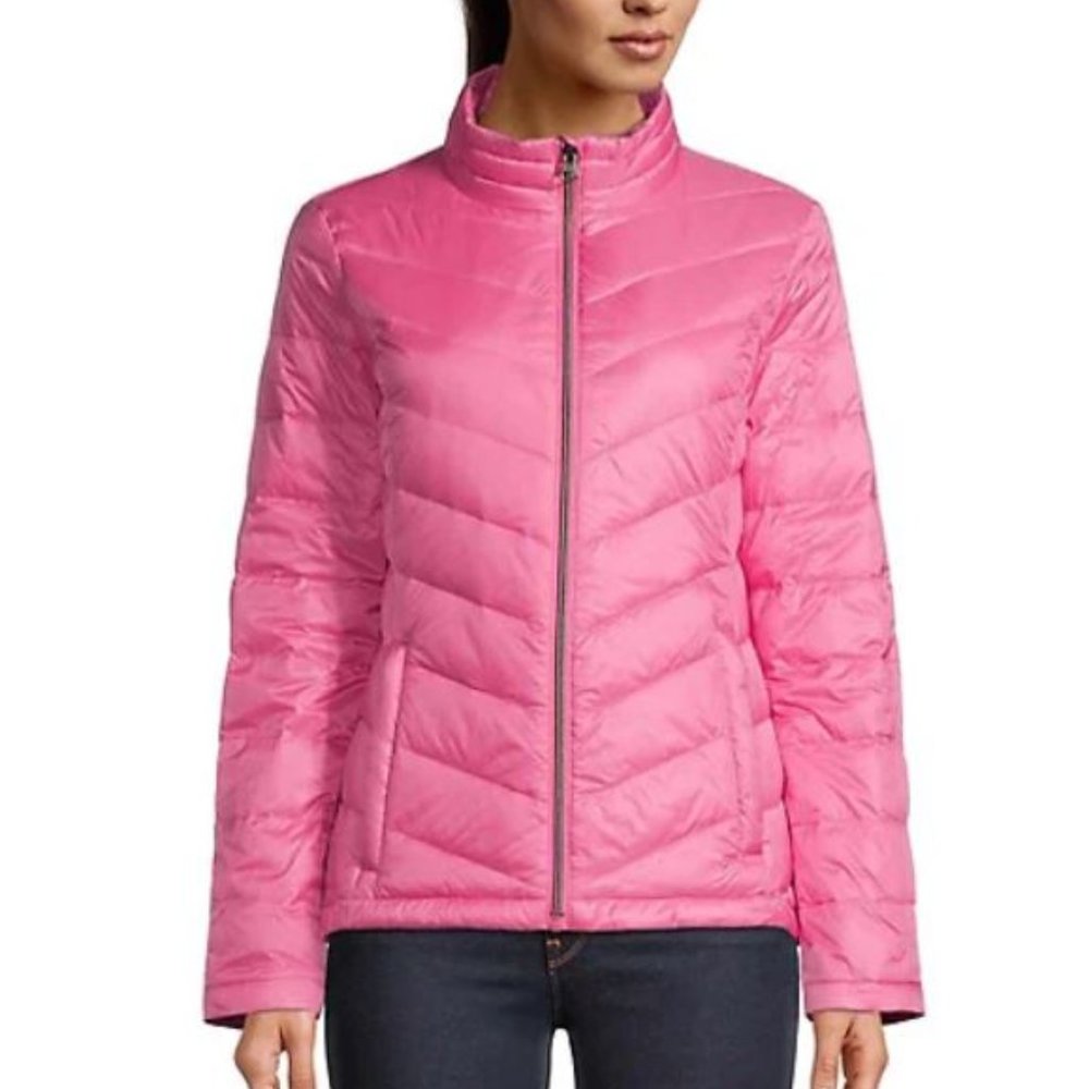 🎁 Core Life Vetiver Packable Down Puffer Jacket